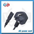 Factory Wholesale British AC power cord for Electric fan